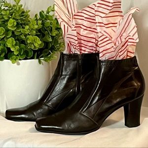 Franco Branco Sarto Ankle Boots Brown Size 8m
